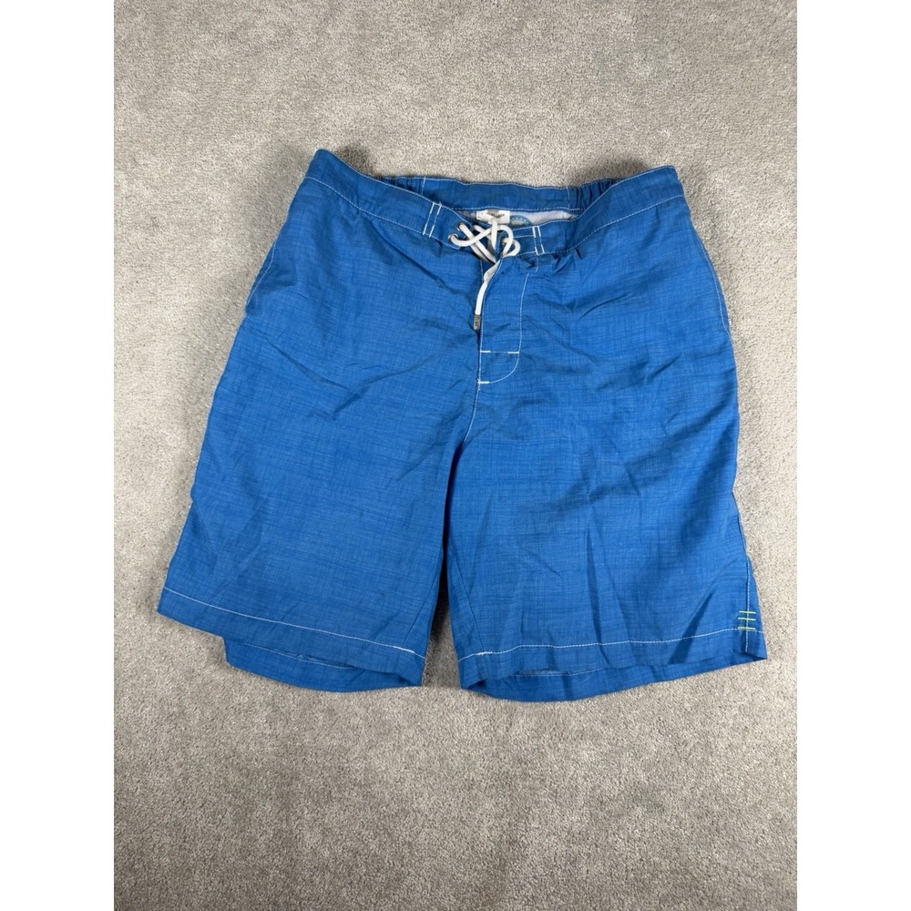 Peter Millar Blue Drawstring Mesh-Lined Swim Shorts Trunks Mens Med. 7" Inseam